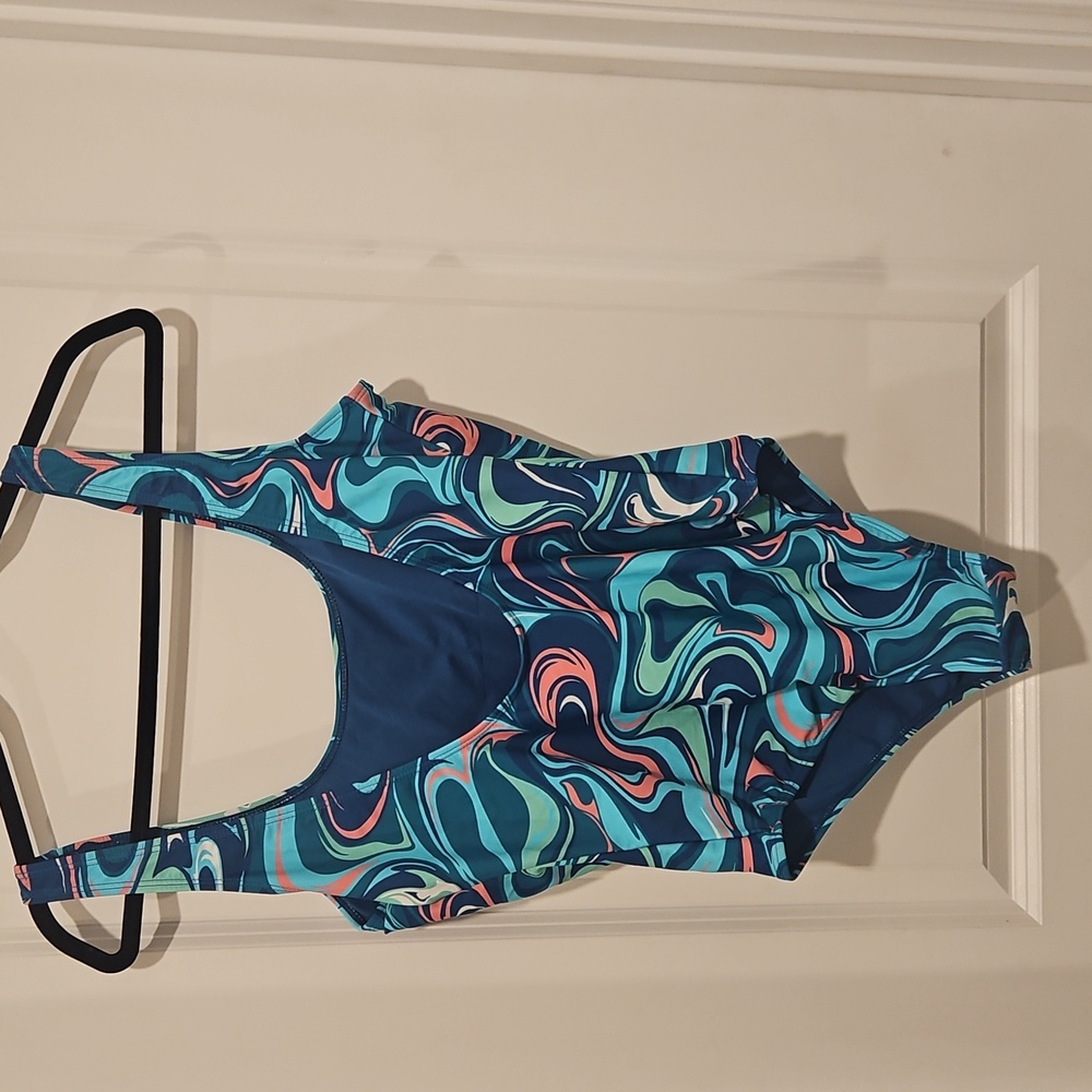 Buc-ee's Tie-dye One Piece Swimsuit Size M - Picture 2 of 7